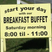 Breakfast Buffet and Bake Sale to Help OFH Families! (9/26/15)