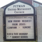 Friend Request from Jesus!