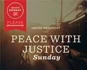 PUMC to Celebrate Peace With Justice Sunday (5/31/15)