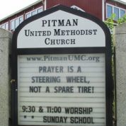 Prayer:  Steering Wheel or Spare Tire???