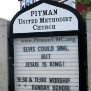 Elvis Could Sing, But Jesus is King!