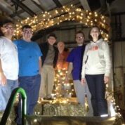 PUMC Builds Christmas Parade Float (11/23/14)