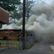 Neighborhood Center Bus Destroyed by Fire!