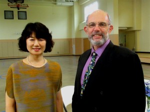 Rev. Jisun Kwak (Delaware Bay DS) with our pastor Rev. Jim Bolton