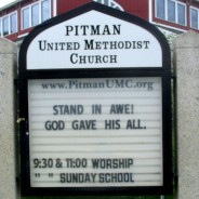 Stand in Awe of the One Who Gave His All!