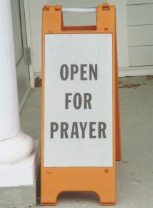 Sign- Open for Prayer _IMG_1295