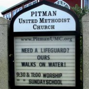Our Lifeguard Walks on Water!