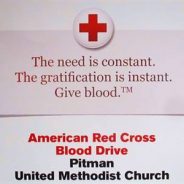 Red Cross Blood Drive to Visit PUMC (1/25/19)