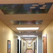Ceiling Tile Art- An Overdue Look